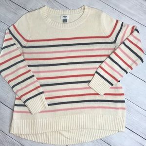 Old Navy Striped Knit Sweater Size L